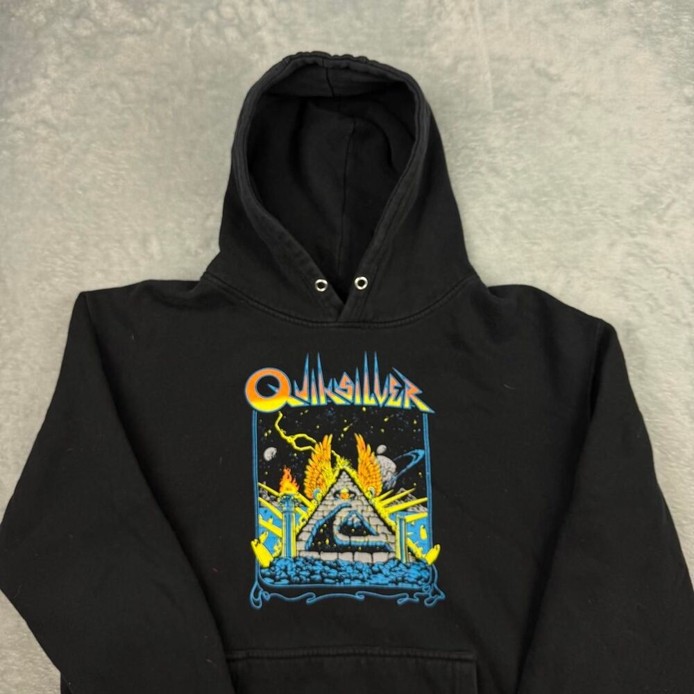 Quiksilver Men's Black Hoodie